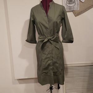 Olive Green Dress